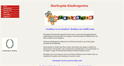 Desktop Screenshot of harlequinkindergarten.org.uk